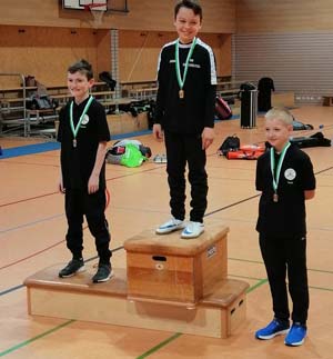 von links: Simon Bergmann, Milan Wiegärtner und Noah Görl von links: Simon Bergmann, Milan Wiegärtner und Noah Görl