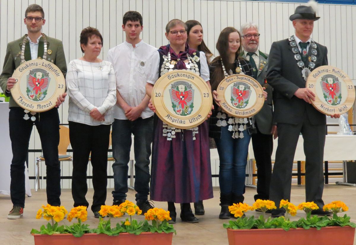 Königinnen und Könige des Schützengaues Oberfranken Süd