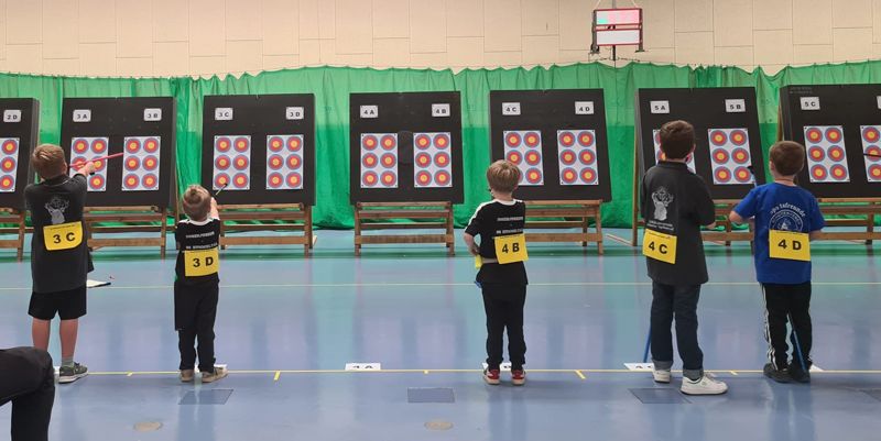 junge Starter beim Blasrohr Cup in Hochbrück