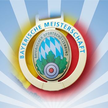 bay. Meisterschaft Medaille